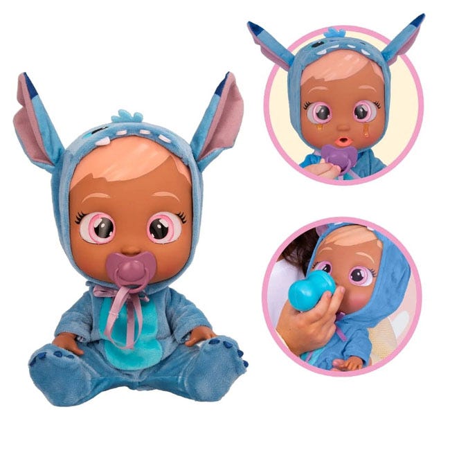 CRY BABIES DISNEY STITCH BABY DOLL