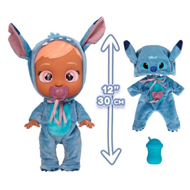 CRY BABIES DISNEY STITCH BABY DOLL