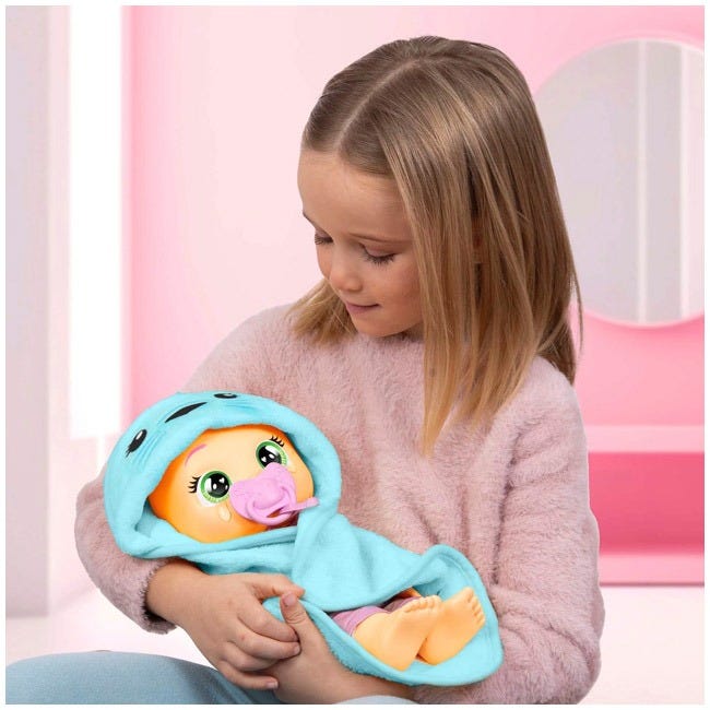 CRY BABIES MY FIRST BATH SARAH BATTERY OPERATED DOLL