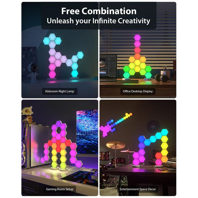 INNOVATEK LED LIGHT SYRO BRICKS STARTER KIT 16RGB SET