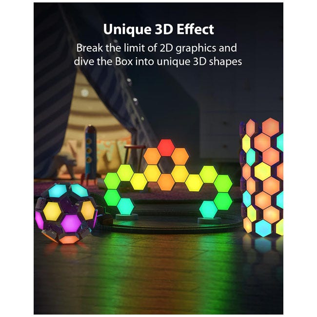 INNOVATEK LED LIGHT SYRO BRICKS STARTER KIT 16RGB SET