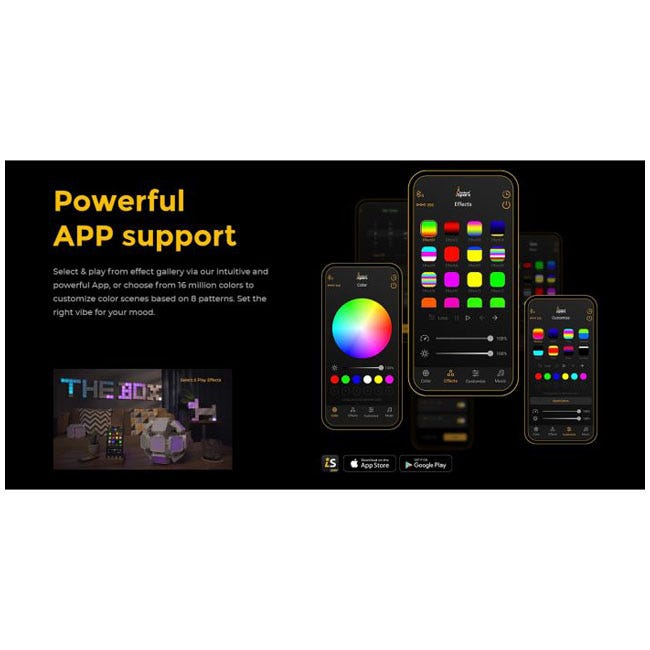 INNOVATEK LED SYRO BOX 16RGB SET LETTERS