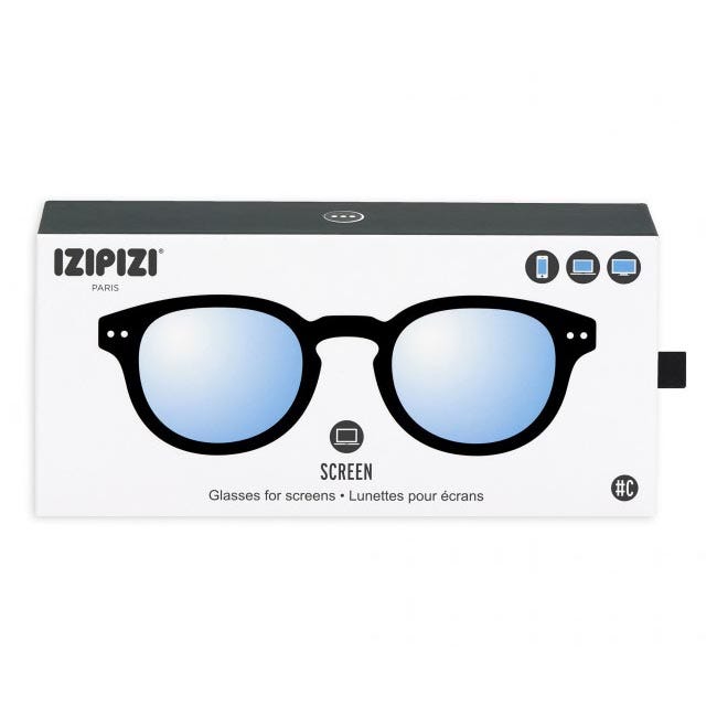 IZIPIZI #C SCREEN BLACK +0