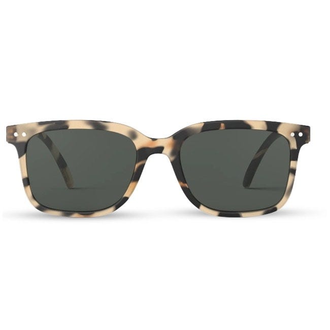 IZIPIZI L SUN LARGES RECTANGULAR  REGULAR SIZE LIGHT TORTOIS