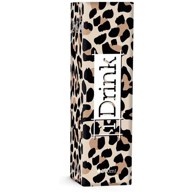 I-TOTAL THERMAL BOTTLE 500 ML LEOPARD PRINT