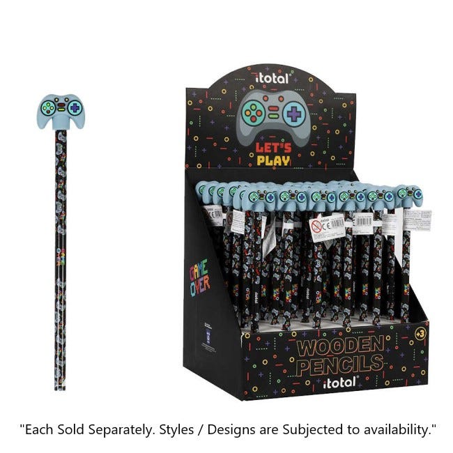 I-TOTAL 3D PENCIL LETS PLAY - DISPLAY 36CDU