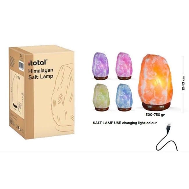 I-TOTAL USB COLOR-CHANGING SALT LAMP