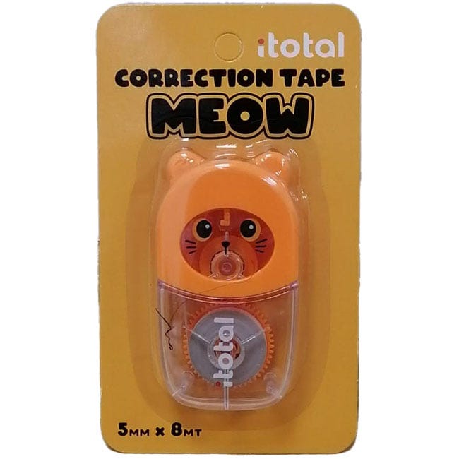 I-TOTAL ASSORTED CORRECTION TAPE - DISPLAY 24 PCS
