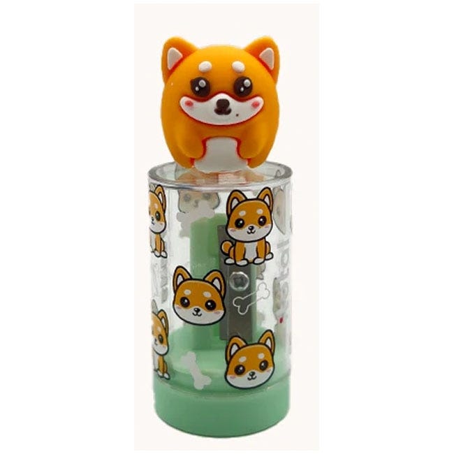 I-TOTAL PENCIL SHARPENER SHIBA - DISPLAY 24 PCS