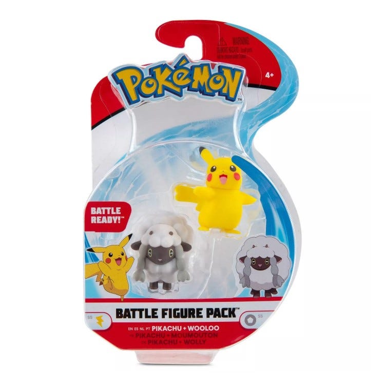 POKEMON BATTLE FIGURE PACK ASSORTED