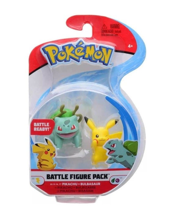 POKEMON BATTLE FIGURE PACK ASSORTED