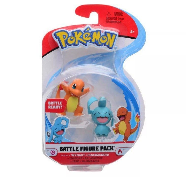 POKEMON BATTLE FIGURE PACK ASSORTED