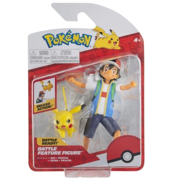 POKEMON BATTLE  FIGURE ASST-95135