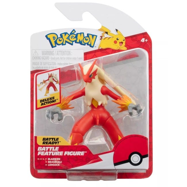 POKEMON BATTLE  FIGURE ASST-95135