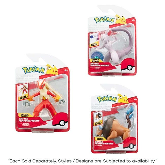 POKEMON BATTLE  FIGURE ASST-95135