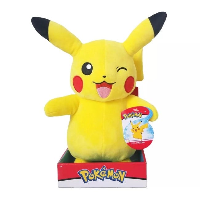 POKEMON 12 INCH PLUSH ASST