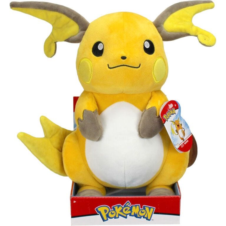 POKEMON 12 INCH PLUSH ASST