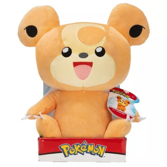 POKEMON 12 INCH PLUSH ASST