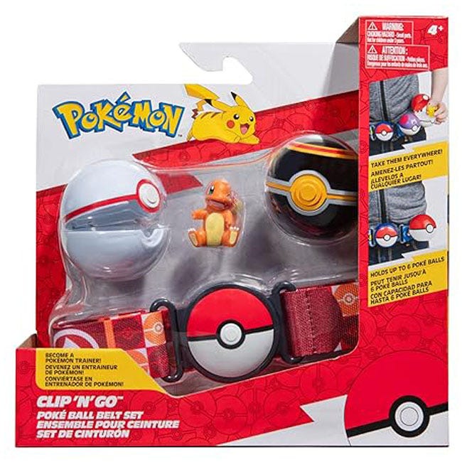 POKEMON CLIP N GO POKE BALL BELT ASST.