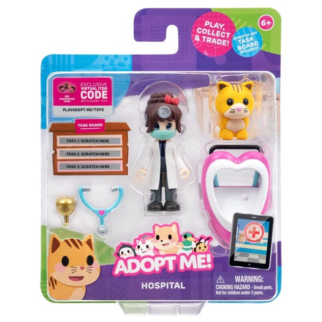 ADOPT ME FRIENDS FIGURE 2 PACK ASSORTED