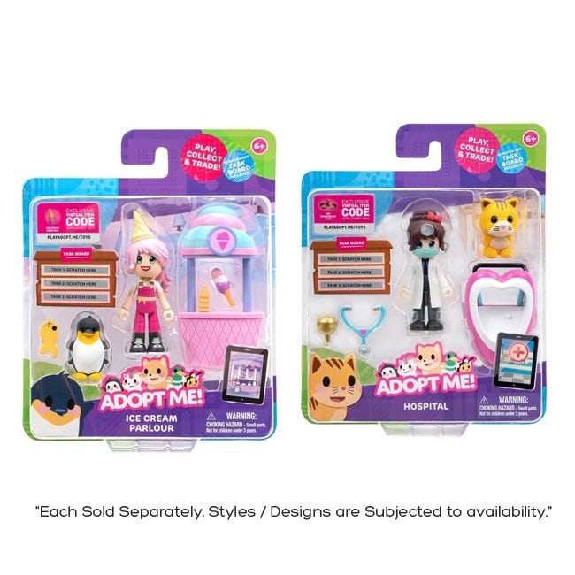 ADOPT ME FRIENDS FIGURE 2 PACK ASSORTED