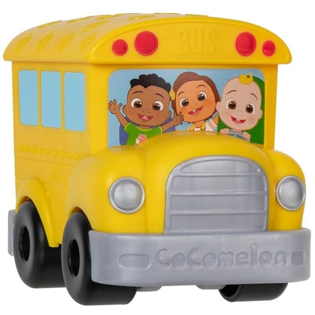 COCOMELON FEATURE VEHICLE SCHOOL BUS