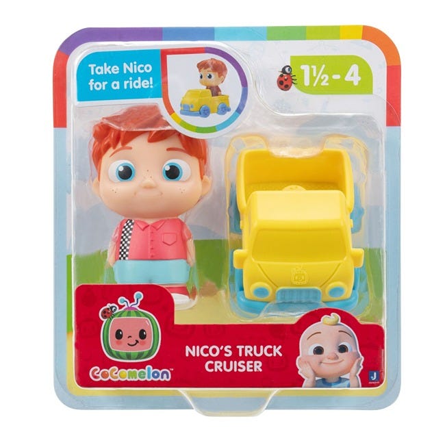 COCOMELON JJ AND FRIENDS CRUISERS 6-ASSORTED