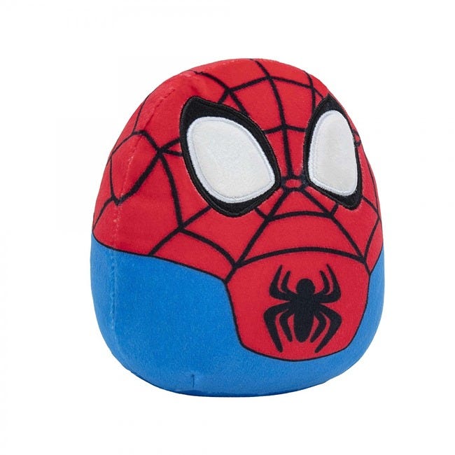 SQUISHMALLOWS 5 INCH TOY PLUSH - MARVEL SPIDEY