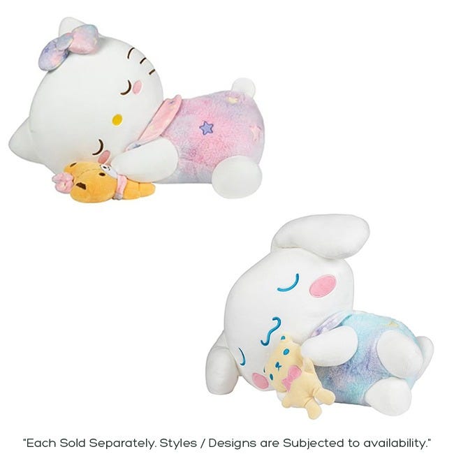 HELLO KITTY AND FRIENDS 18-INCH HELLO KITTY SLEEPING PLUSH