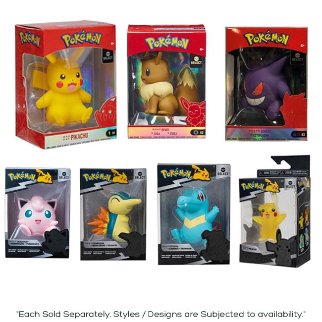 POKEMON VINYL KANTO FIGURE PACK