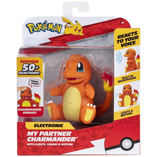 POKEMON ELECTRONIC AND INTERACTIVE MY PARTNER CHARMANDER
