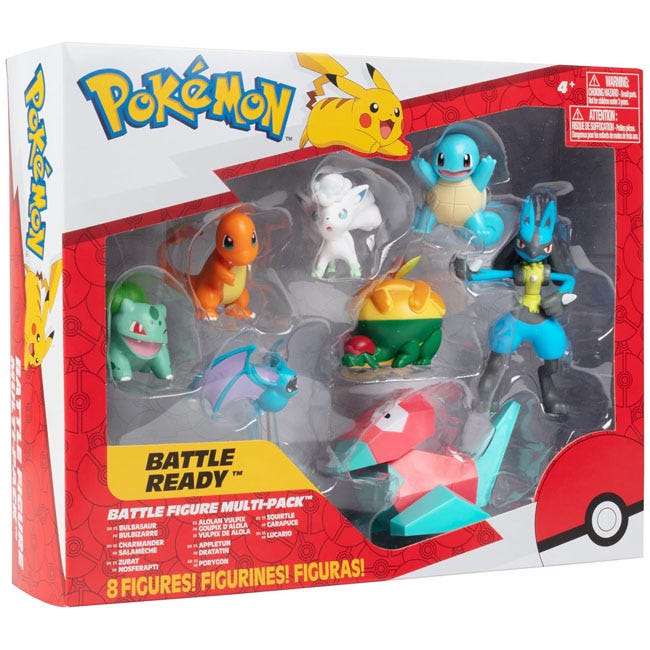 POKEMON BATTLE FIGURE MULTIPACK (8-PACK)-PKW2542