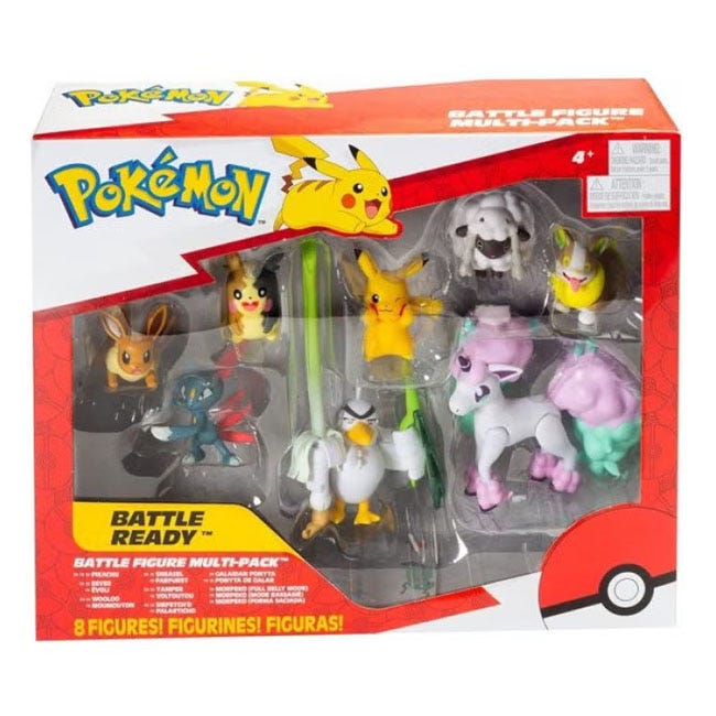 POKEMON BATTLE FIGURE MULTIPACK (8-PACK)-PKW2542