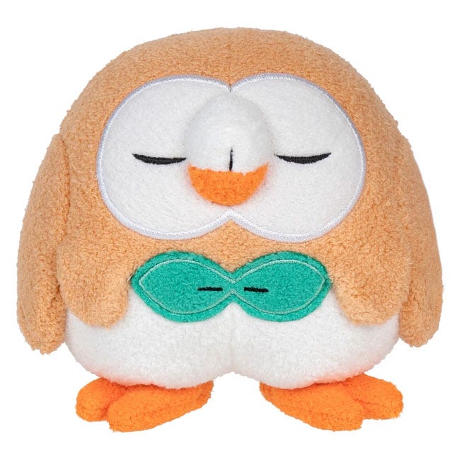 POKEMON SLEEPING PLUSH 12-INCH ASSORTED