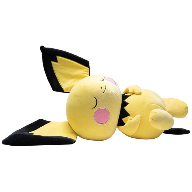 POKEMON SLEEPING PLUSH PICHU 18-INCH