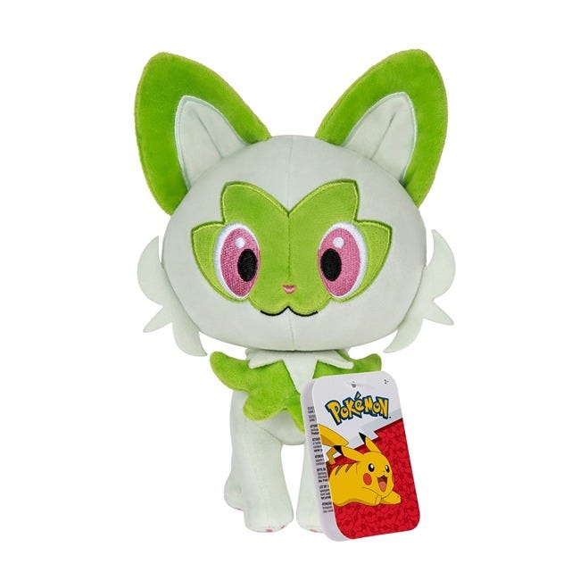 POKEMON 8-INCH PLUSH GENERATION IX-ASSORTED