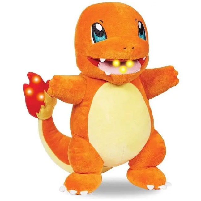 POKEMON FLAME ACTION CHARMANDER PLUSH