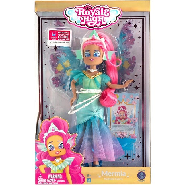 ROYAL HIGH 9-INCHES FASHION DOLL AND ACCESSORIES