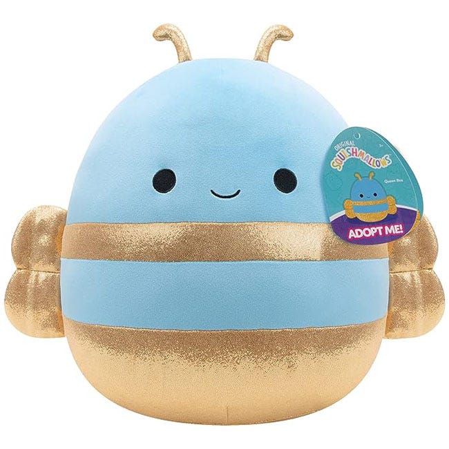 SQUISHMALLOWS 14-INCH ADOPT ME QUEEN BEE PLUSH
