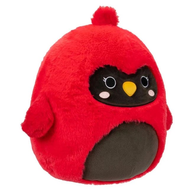 SQUISHMALLOWS 12-INCH FUZZ-A-MALLOWS CAZLAN SQUISHY PLUSH