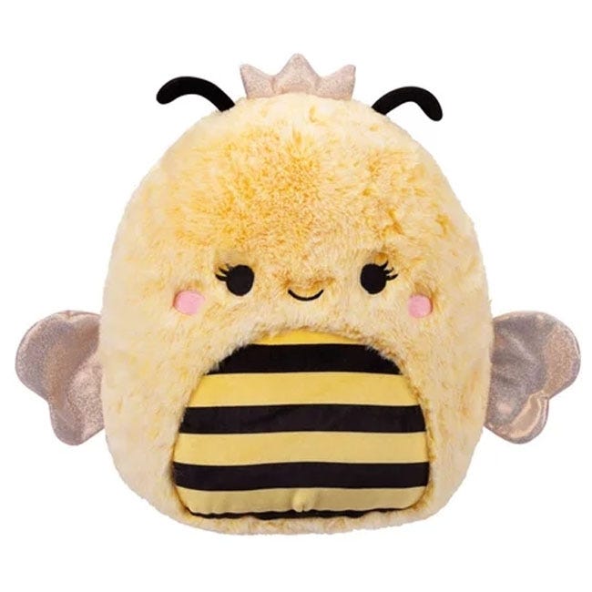 SQUISHMALLOWS 12-INCH FUZZ-A-MALLOWS SUNNY SQUISHY PLUSH TOY