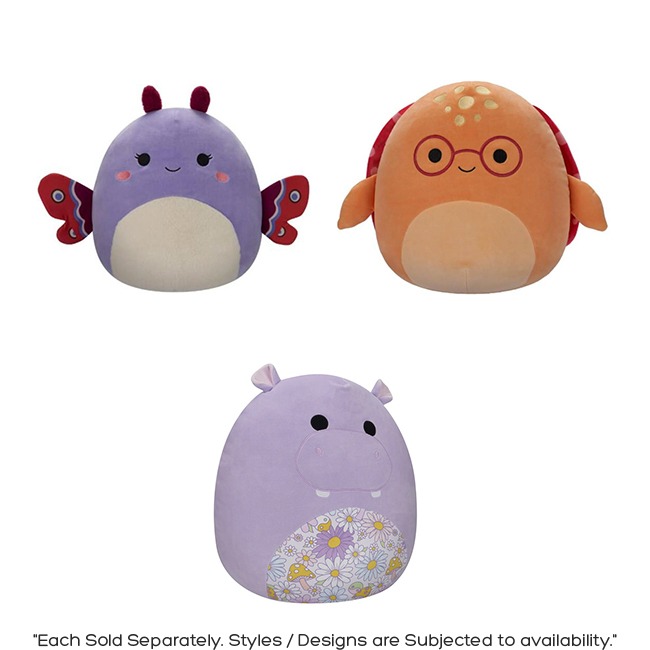 SQUISHMALLOWS 14-INCH LARGE PLUSH - HANNA PURPLE