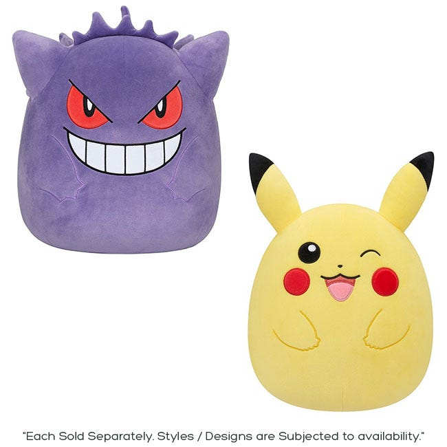 SQUISHMALLOWS 20-INCH POKEMON PLUSH ASSORTED