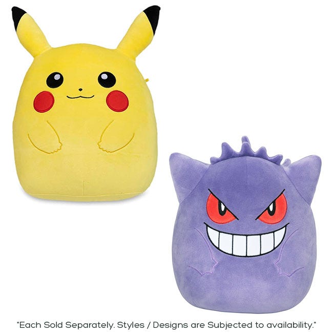 SQUISHMALLOWS 10-INCH POKEMON PLUSH ASSORTED