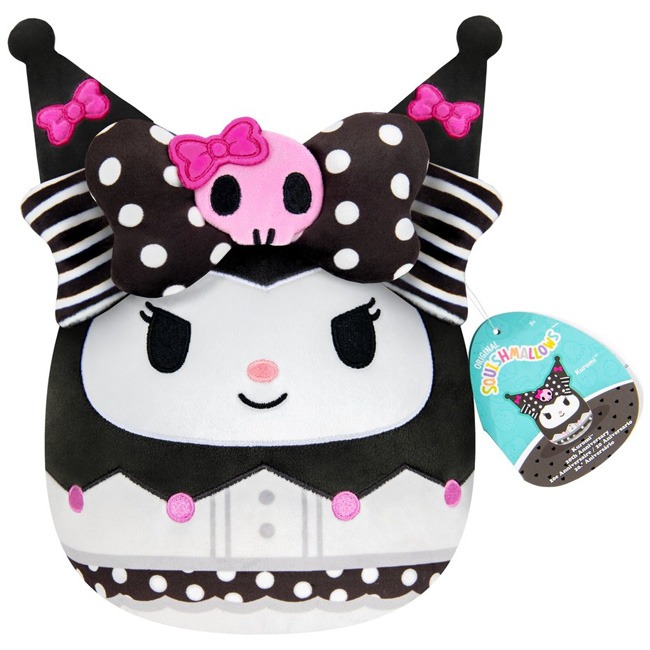 SQUISHMALLOWS KUROMI X GUND 10IN 20TH ANNIVERSARY PLUSH TOY