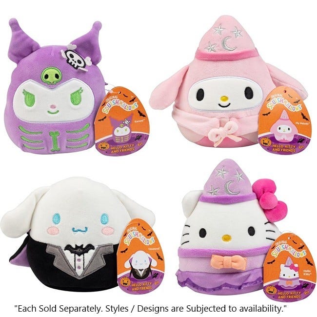 HELLO KITTY SQUISHMALLOWS 5-INCH LITTLE PLUSH