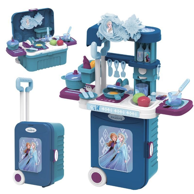 DISNEY FROZEN 2 3-IN-1 KITCHEN TROLLEY CASE