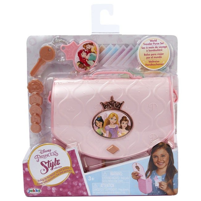 DISNEY PRINCESS STYLE TRAVEL PURSE SET