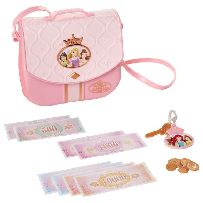 DISNEY PRINCESS STYLE TRAVEL PURSE SET