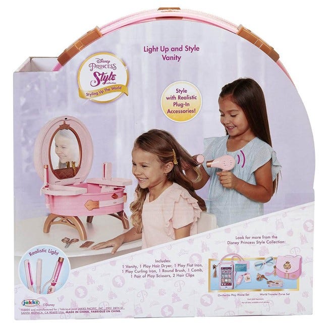 DISNEY PRINCESS STYLE FEATURE TRAVEL VANITY